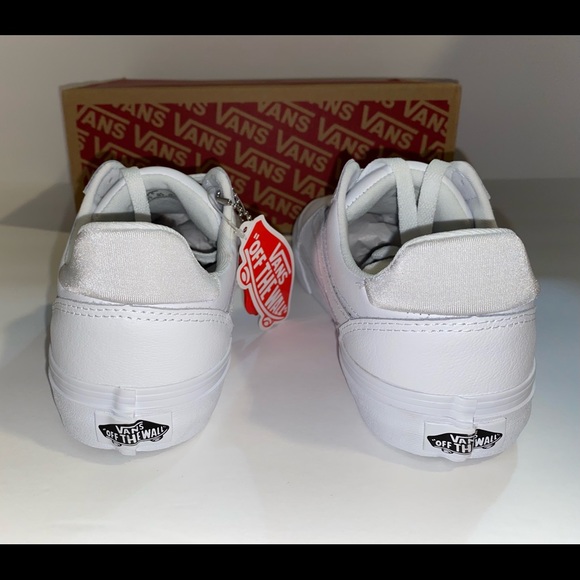 Vans Leather Ward Low Deluxe Women’s Sneakers - Picture 3 of 7